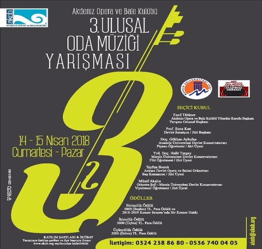 3rd AKOB National Chamber Music Contest
